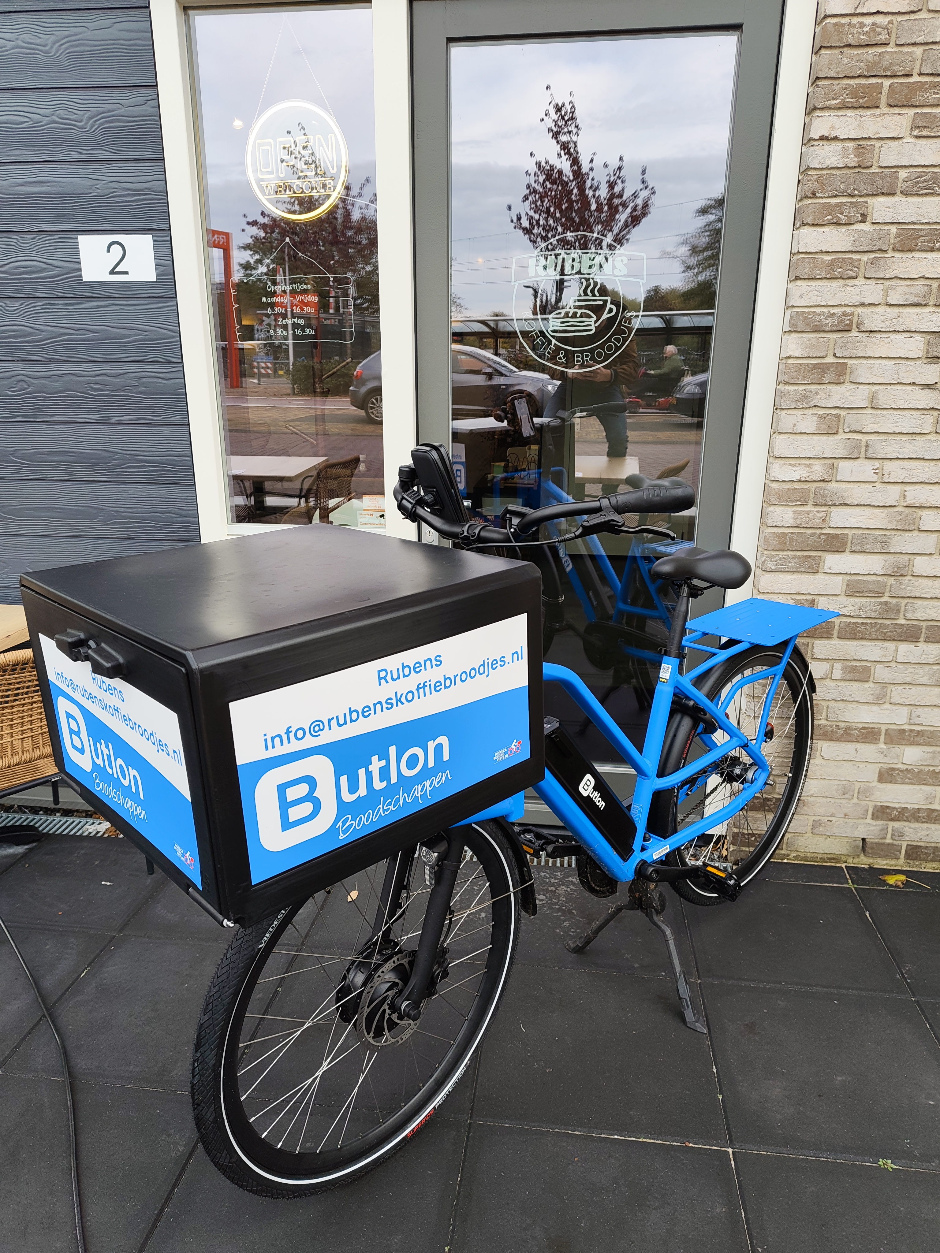 Bezorgen en afhalen bij Rubens